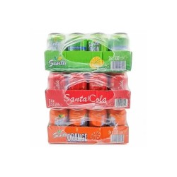Cajas de refresco mixto cola, naranja y limón (3x24x330 ml)