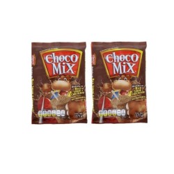 Chocolate Choco Mix en polvo. Pack de 2 bolsas de 175 gramos cada una.