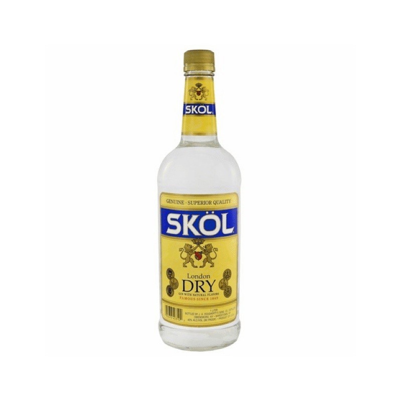 Ginebra Skol Gin London Dry 1L