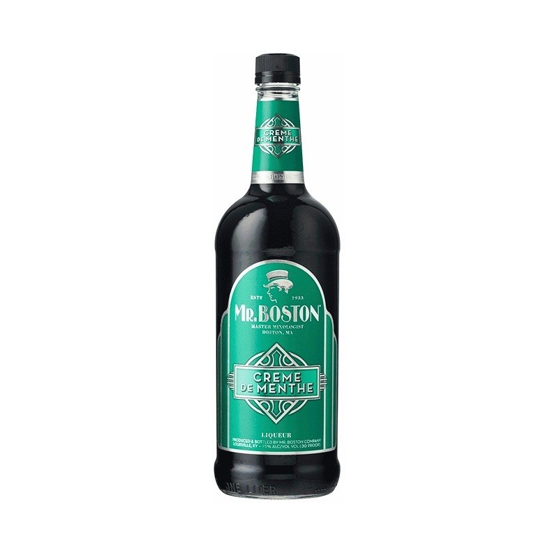 Menta Mr. Boston Creme de Menthe 1L