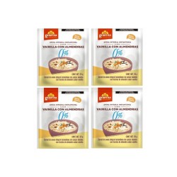 Pack de 4 unidades Avena integral Granvita instantánea sabores varios 35 g dada una.