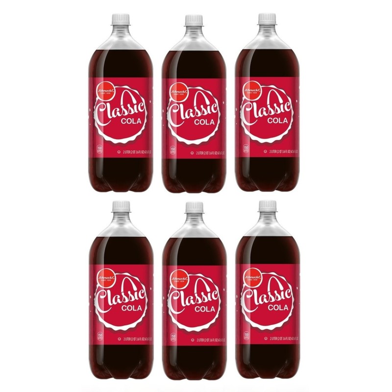 Refresco gaseado Cassic Cola blíster de 6 unidades de 2L c/u