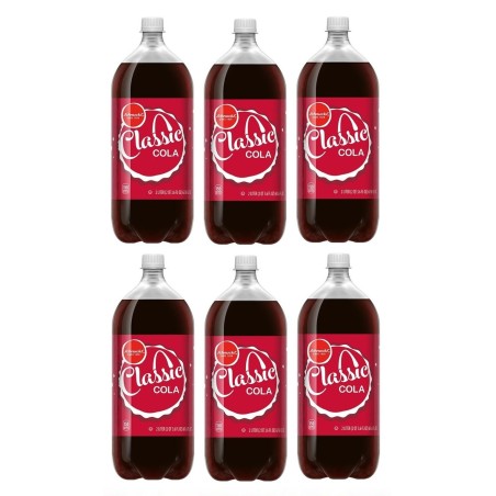 Refresco gaseado Cassic Cola blíster de 6 unidades de 2L c/u