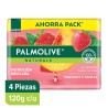 Jabón de tocador Palmolive Naturals 4 piezas con 120 g c/u