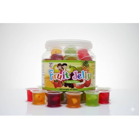 Tarro de Gelatinas Surtidas Mi Dulce Mexico 1.4 kg / 35 piezas