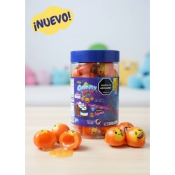 Yolis Gummy Ball Caritas divertidas con Relleno Líquido 300g (30 unidades)