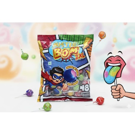 Chupa Chups Mr. Bomb 2XL (48 Unidades, 1.152g / 40.6oz)