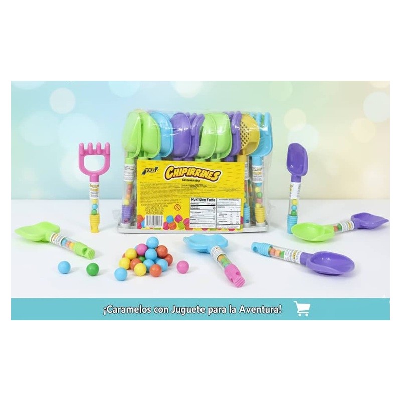 Yolis Chipirrines caramelo duro - Pack de 30 Unidades