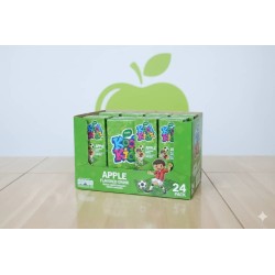 Kool Kidz Jugo sabor manzana - Caja de 24 unidades