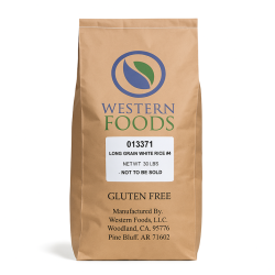 Arroz grano largo Western Foods - 50lb (23kg)