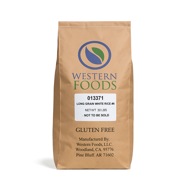 Arroz grano largo Western Foods - 50lb (23kg)