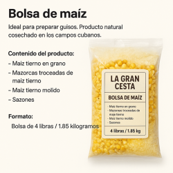 Guiso de maíz tierno (4.0 lb / 1.85 kg)