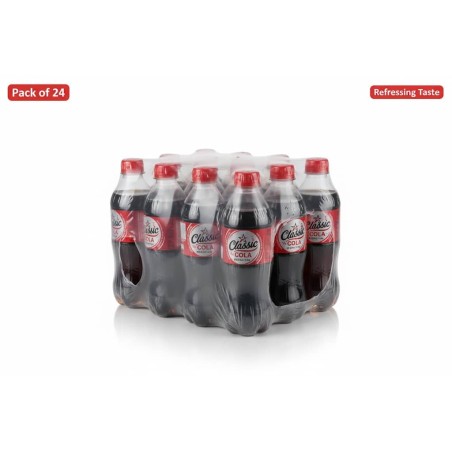 Caja de refresco Classic Cola - Pack de 24 Botellas (355 ml/12 oz cada una)