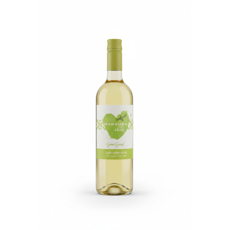 Vino blanco MANCURA ETNIA Semisweet Sauvignon Blanc 2022 750ml