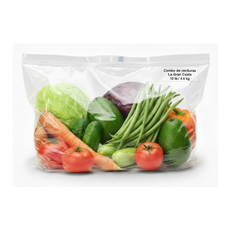 Combo de verduras para ensalada (10.0 lb / 4.6 kg)