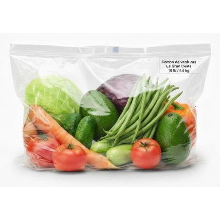 Combo de verduras para ensalada (10.0 lb / 4.6 kg)