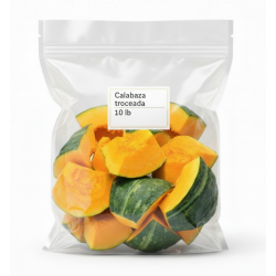 Calabaza troceada (10.0 lb / 4.6 kg)