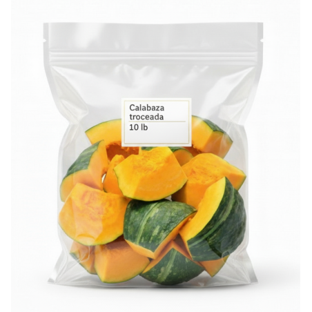 Calabaza troceada (10.0 lb / 4.6 kg)